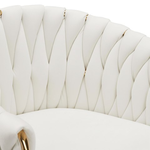 Hoker barowy Cofton Gold kremowa biel