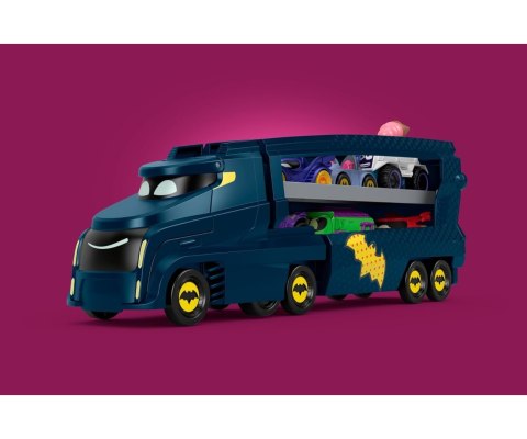 Mix Fisher Price HMX07 Zestaw DC Batwheels Bat Transporter Ciężarówka 2w1