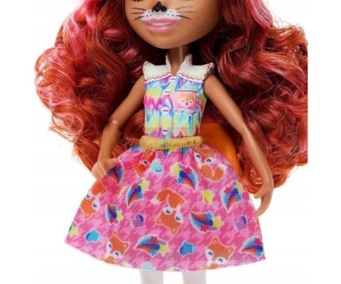 Mix Mattel Enchantimals HNT60 Zestaw Lalka Fennec Fox i Rodzina Lisków