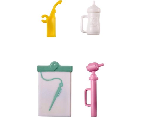 Mix Mattel GVK03 Pediatra Lalka z Bobasem i Akcesoriami Tematycznymi