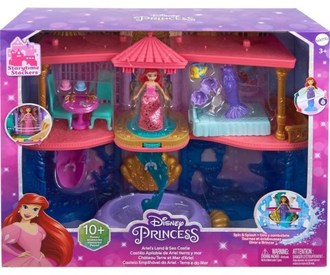 Mix Mattel HLW95 Disney Princess Zamek Arielki Piętrowy Pałac