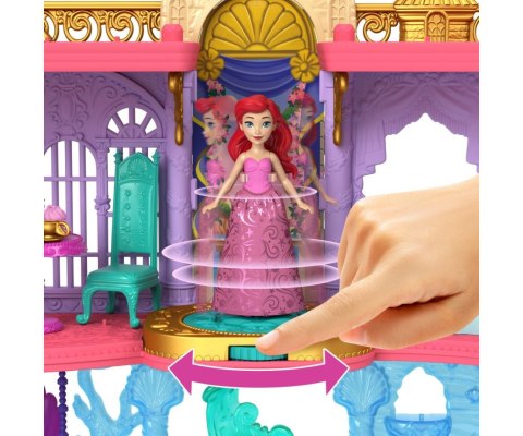 Mix Mattel HLW95 Disney Princess Zamek Arielki Piętrowy Pałac