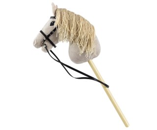 Milly Mally Milly Mally Hobby Plus Koń na Kiju Light Grey
