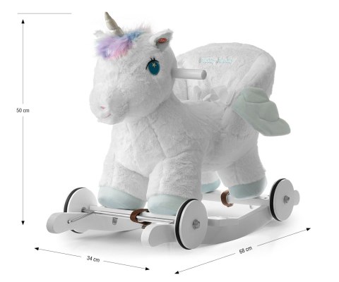 Milly Mally Milly Mally Koń Polly White Jednorożec