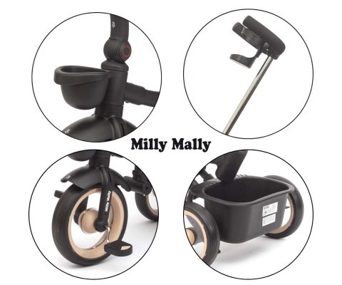 Milly Mally Milly Mally Rowerek Trójkołowy Twinkle Beige