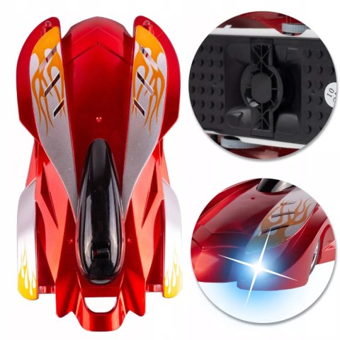 Auto jeżdżące po ścianach -samochód zdalnie sterowane pilot RC wyścigówka