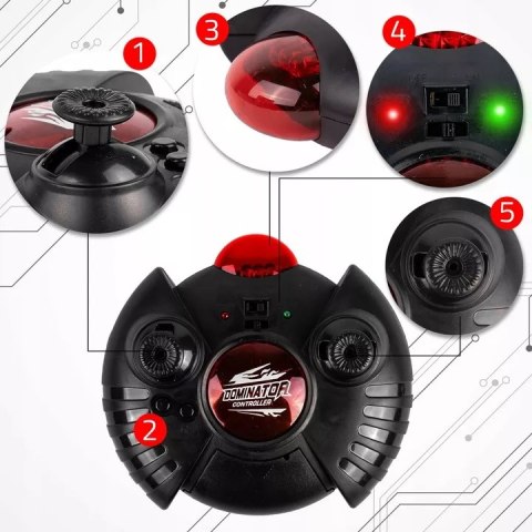 Auto jeżdżące po ścianach -samochód zdalnie sterowane pilot RC wyścigówka