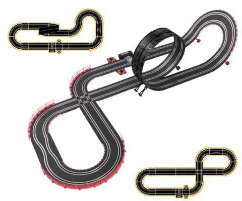 CARRERA Carrera Go 20062602 Tuning Zone 5,3m