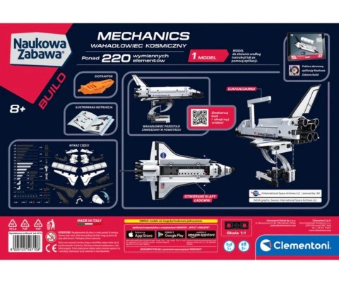 Clementoni Clementoni Naukowa Zabawa Lab 50710 Laboratorium Mechaniki - Wachadłowiec Kosmiczny