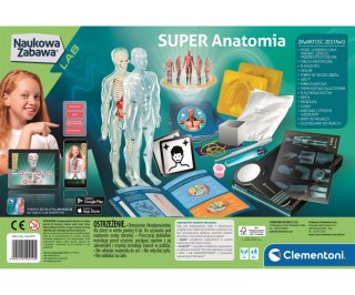 Clementoni Clementoni Naukowa Zabawa Lab 50919 Super Anatomia