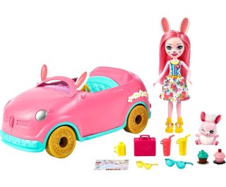 Mix Mattel Enchantimals HFC85 Zestaw Króliczkowóz z Lalką Bree Bunny