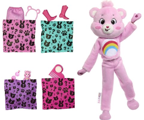 Mix Mattel JCN95 Barbie Cutie Reveal Troskliwe Misie Lalka Misia Wesołe Serce