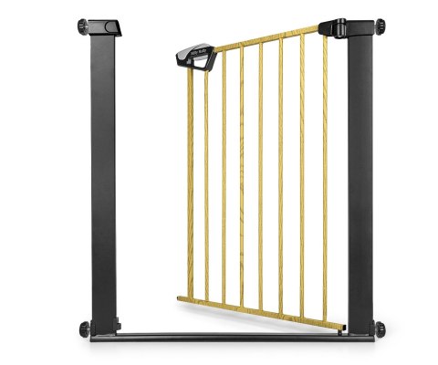 Milly Mally Milly Mally Bramka zabezpieczająca Barierka na schody Guardy 83 Black Natural