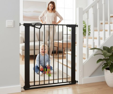 Milly Mally Milly Mally Bramka zabezpieczająca Barierka na schody Guardy 83 Black