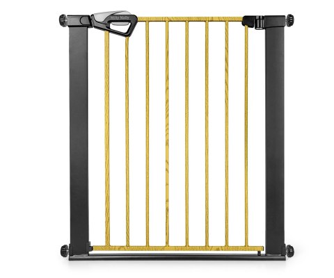 Milly Mally Milly Mally Bramka zabezpieczająca Barierka na schody z rozszerzeniami Guardy 104 Black Natural