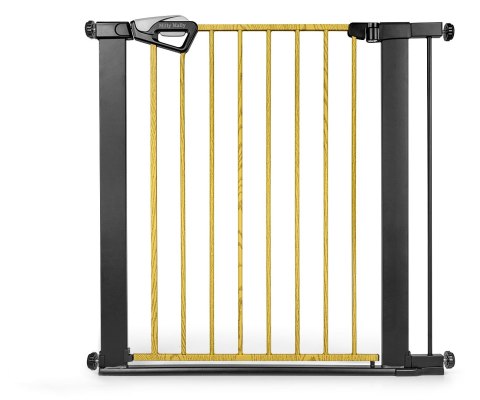 Milly Mally Milly Mally Bramka zabezpieczająca Barierka na schody z rozszerzeniami Guardy 104 Black Natural