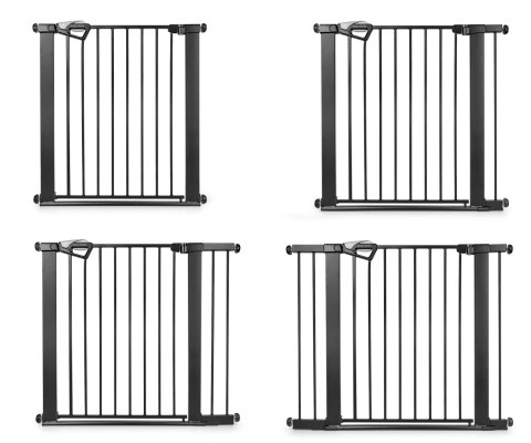Milly Mally Milly Mally Bramka zabezpieczająca Barierka na schody z rozszerzeniami Guardy 104 Black