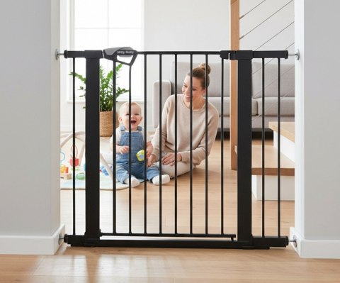 Milly Mally Milly Mally Bramka zabezpieczająca Barierka na schody z rozszerzeniami Guardy 104 Black
