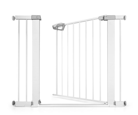 Milly Mally Milly Mally Bramka zabezpieczająca Barierka na schody z rozszerzeniami Guardy 104 White