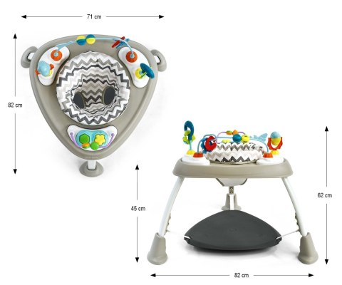 Milly Mally Milly Mally Centrum Aktywności Bounzee Grey