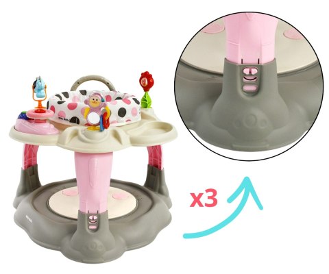 Milly Mally Milly Mally Centrum Aktywności Twist Pastel Dots