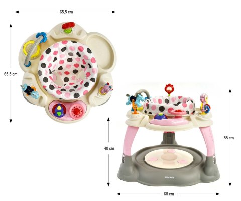 Milly Mally Milly Mally Centrum Aktywności Twist Pastel Dots