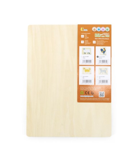 Viga Viga 44610 Puzzle na podkładce z uchwytami - Kogut