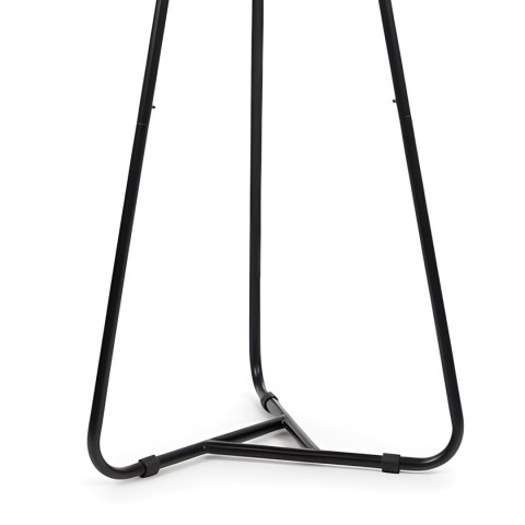 Wieszak stojący podłogowy stojak na kurtki ELIAN czarny