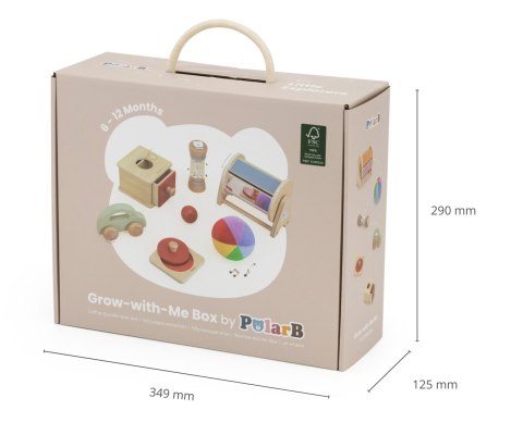 BRAK Viga 44262FSC PolarB Zestaw Grow with Me - Mali odkrywcy