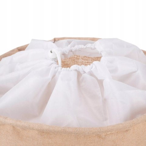 Duży kosz zamykany XL na zabawki ubrania bieliznę organizer 42L