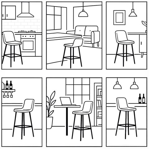 Hoker Kent Biały Modern Oak