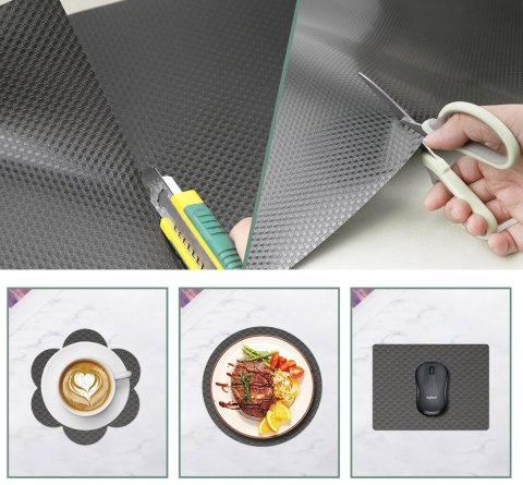 Mata antypoślizgowa do szuflad HALVE 48 x 500 szara