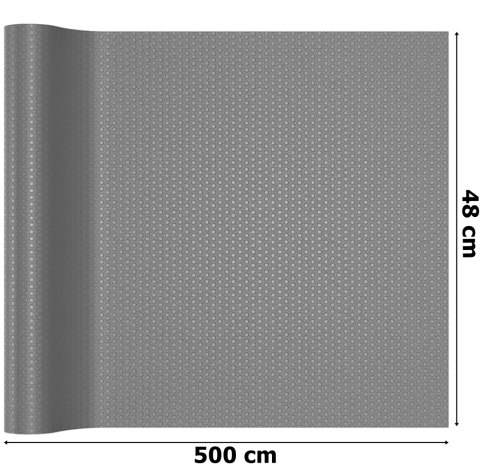 Mata antypoślizgowa do szuflad HALVE 48 x 500 szara