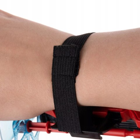 Rękawica spiderman z wyrzutnią superbohater w akcji 3 strzałki