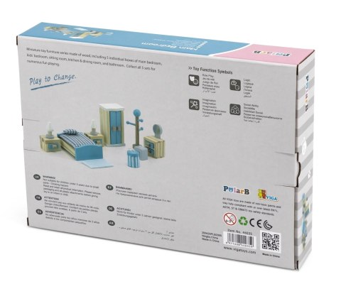 Viga Viga 44035 PolarB Zestaw mebelków - sypialnia
