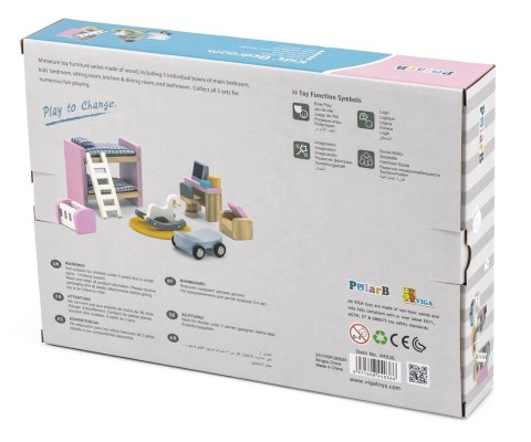 Viga Viga 44036 PolarB Zestaw mebelków - pokój malucha