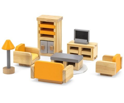 Viga Viga 44037 PolarB Zestaw mebelków - pokój dzienny z telewizorem