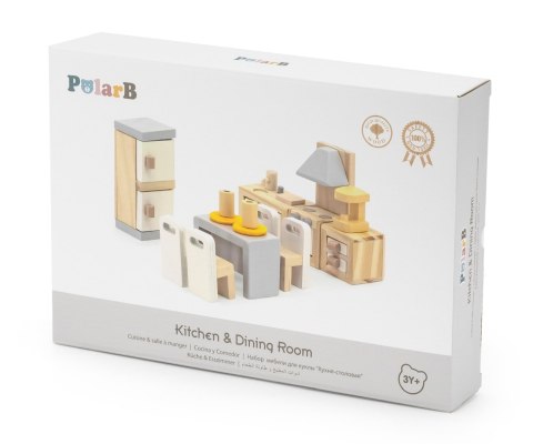 Viga Viga 44038 PolarB Zestaw mebelków kuchennch z jadalnią