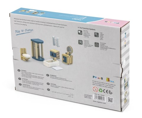 Viga Viga 44039 PolarB Zestaw mebelków - łazienka