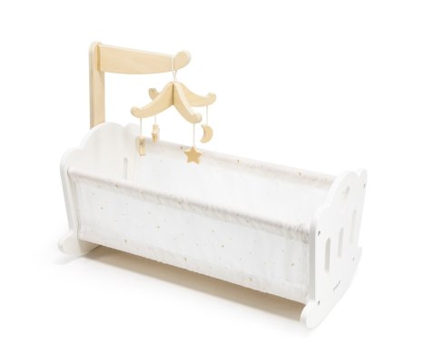 Viga Viga 44235 PolarB Drewniana Kołyska-łóżeczko dla lalek