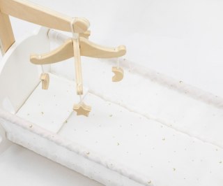 Viga Viga 44235 PolarB Drewniana Kołyska-łóżeczko dla lalek