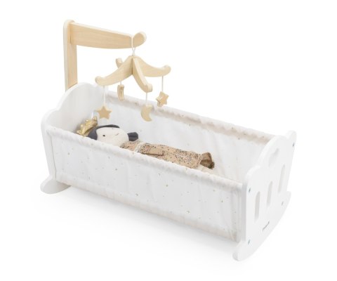 Viga Viga 44235 PolarB Drewniana Kołyska-łóżeczko dla lalek