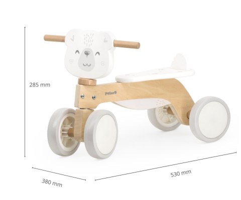 Viga Viga 44239 PolarB Drewniany jeździk - Miś