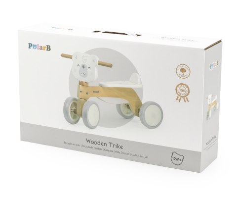 Viga Viga 44239 PolarB Drewniany jeździk - Miś