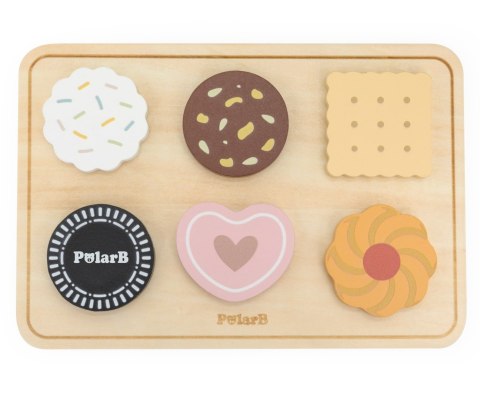 Viga Viga 44260 PolarB Drewniana kuchenka - piekarnik i zestaw ciastek