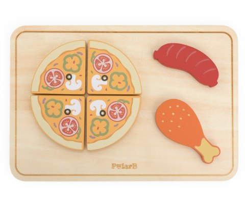 Viga Viga 44260 PolarB Drewniana kuchenka - piekarnik i zestaw ciastek