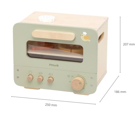 Viga Viga 44260 PolarB Drewniana kuchenka - piekarnik i zestaw ciastek