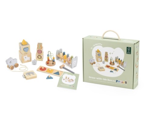 Viga Viga 44263FSC PolarB Zestaw Grow with Me - Mistrzowie ruchu