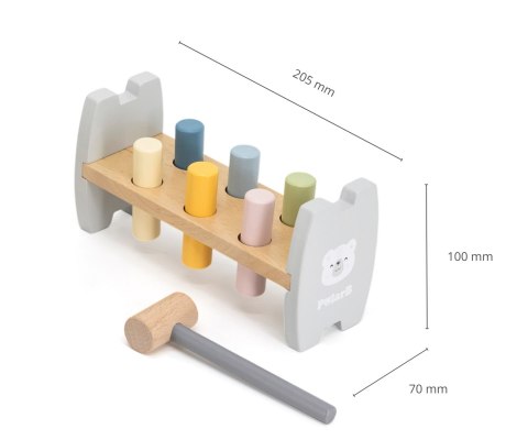 Viga Viga 44263FSC PolarB Zestaw Grow with Me - Mistrzowie ruchu