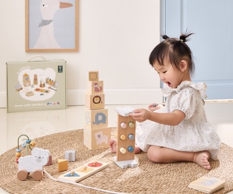 Viga Viga 44263FSC PolarB Zestaw Grow with Me - Mistrzowie ruchu